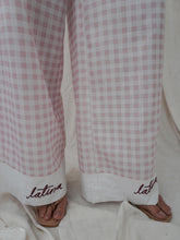 Pantalón Gaviota Cuadros Rosado